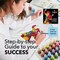 24 Quality Vibrant Colors 3D Fabric Paint Set | 29ml Bottles | For Artists; For Crafters; For Fun | Clothing, Textile, Canvas, Glass, Wood, Shoes | In Strong Selection Box